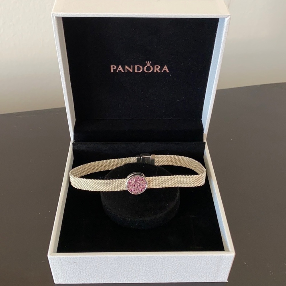 Pandora Reflections Sparkling Bracelet w Charm